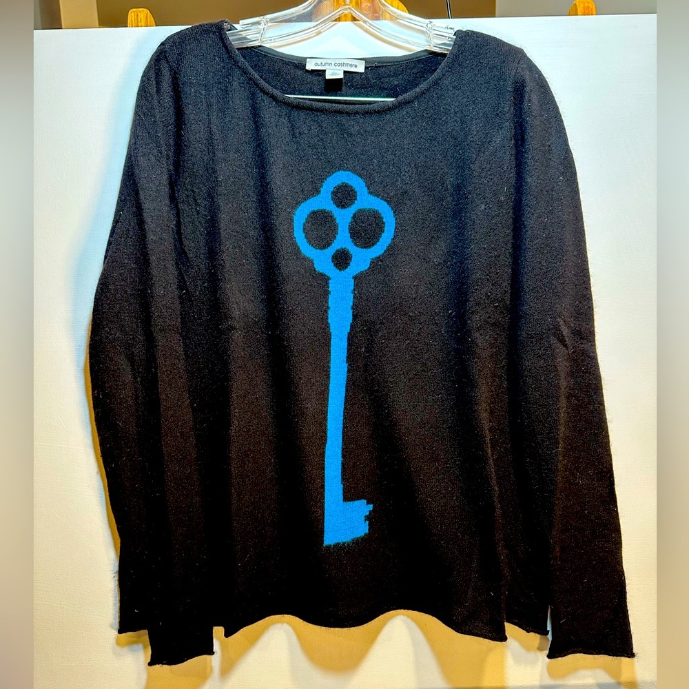 Autumn Cashmere Key Sweater Size L